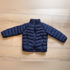 🌶️ Polo by Ralph Lauren Navy Blue Kids Puffer Jacket